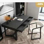 Bàn làm việc - chân sắt Lami BLV008
