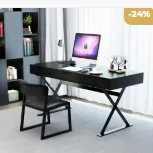 Bàn làm việc - chân sắt Lami BLV009