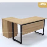 Bàn làm việc - chân sắt Lami BLV047