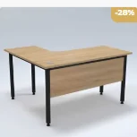 Bàn làm việc - chân sắt Lami BLV048