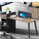 Bàn làm việc - chân sắt Lami BLV088