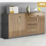 Tủ tài liệu gỗ Lami TTL195
