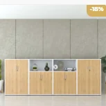 Tủ tài liệu gỗ Lami TTL218