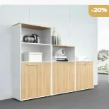 Tủ tài liệu gỗ Lami TTL233