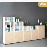 Tủ tài liệu gỗ Lami TTL235