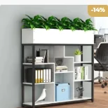 Tủ tài liệu gỗ Lami TTL262